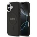 iPhone 17 Guess Saffiano Hybrydowe Etui - Kompatybilny z MagSafe