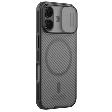 iPhone 17 Hybrydowe Etui Nillkin CamShield Pro Magnetic - Półprzezroczysta czerń