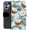 Etui Portfel Premium - iPhone 17 - Kokos