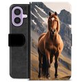 Etui Portfel Premium - iPhone 17 - Koń