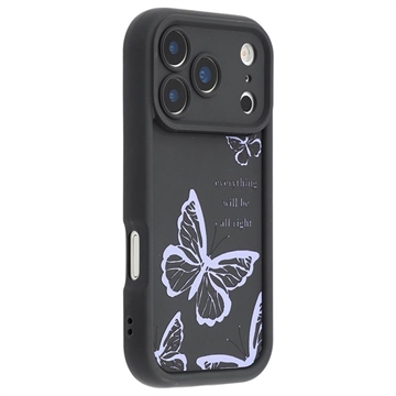 iPhone 17 Pro Etui TPU z nadrukiem motyla