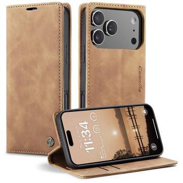 iPhone 17 Pro Etui z Portfelem Caseme 013 - Brąz