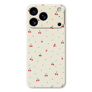 Etui z TPU iPhone 17 Pro z wzorem wiśniowym