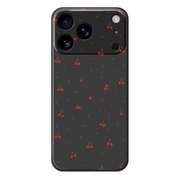 Etui z TPU iPhone 17 Pro z wzorem wiśniowym