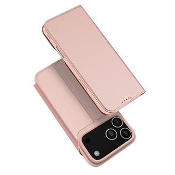 iPhone 17 Pro Etui z Klapką Dux Ducis Skin Pro - Róż