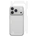 iPhone 17 Pro Pełna Okładka TPU Ochraniacz Pleców - Przezroczysty