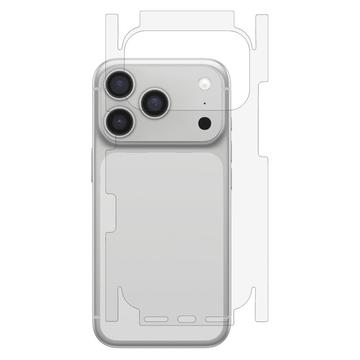 iPhone 17 Pro Pełna Okładka TPU Ochraniacz Pleców - Przezroczysty