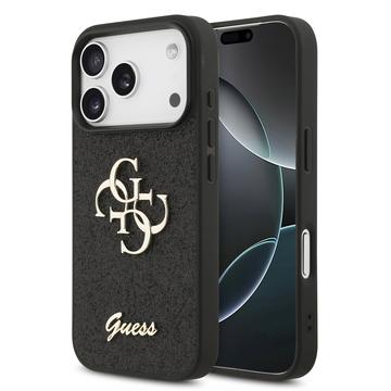 iPhone 17 Pro Etui Guess Fixed Glitter 4G Metal Logo