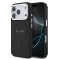 iPhone 17 Pro Guess Saffiano Hybrydowe Etui - Kompatybilny z MagSafe