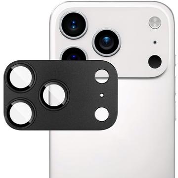 iPhone 17 Pro Imak Pełna osłona obiektywu aparatu wykonana z metalu i szkła hartowanego - czarny