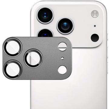 iPhone 17 Pro Imak Pełna osłona obiektywu aparatu wykonana z metalu i szkła hartowanego - szary