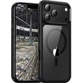 iPhone 17 Pro JT Berlin Pankow Hybrid MagSafe Etui - Czarny / Przezroczysty