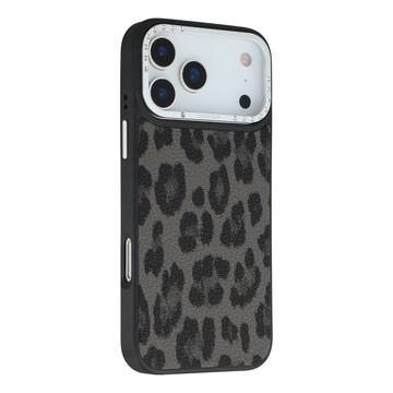 iPhone 17 Pro Jaucase hybrydowe etui magnetyczne z nadrukiem w panterkę