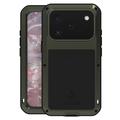 Etui hybrydowa iPhone 17 Pro Love Mei Powerful - zielony