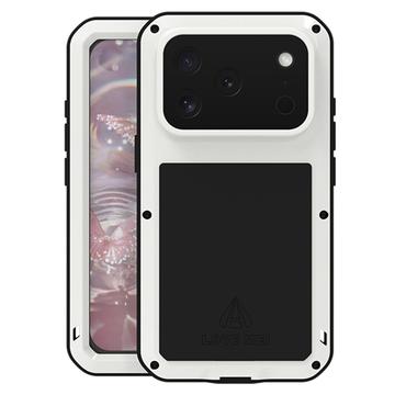 Etui hybrydowa iPhone 17 Pro Love Mei Powerful - biały