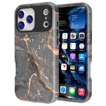 iPhone 17 Pro Luksusowa hybrydowa obudowa z marmuru