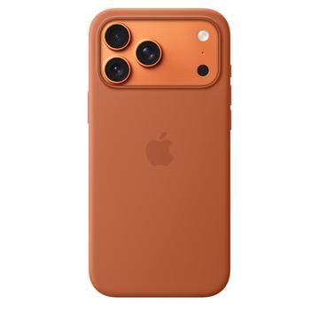 iPhone 17 Pro Max Apple Silikonowe Etui z MagSafe MGFQ4ZM/A - terakota