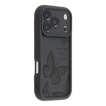 iPhone 17 Pro Max Etui TPU z nadrukiem motyla