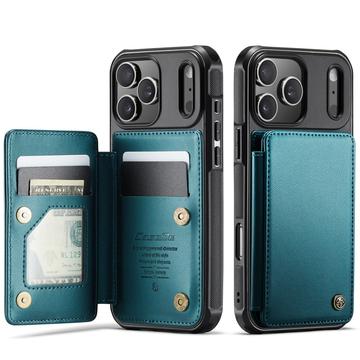 Etui Caseme C22 na karty RFID do iPhone 17 Pro Max - zielone