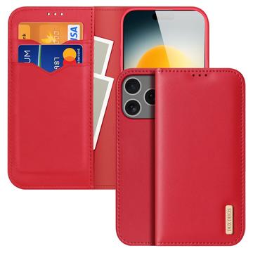 iPhone 17 Pro Max Skórzane Etui z Portfelem Dux Ducis Hivo