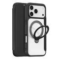 iPhone 17 Pro Max Dux Ducis Skin X Pro Etui z klapką magnetyczną - czarny