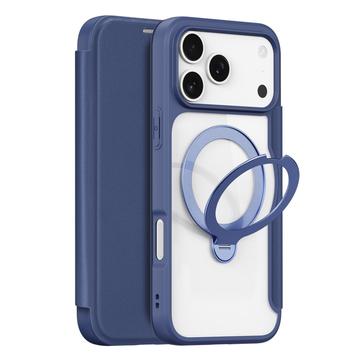 iPhone 17 Pro Max Dux Ducis Skin X Pro Etui z klapką magnetyczną - niebieski