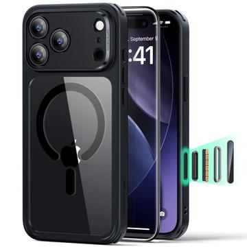 Zestaw hybrydowy iPhone 17 Pro Max ESR HaloLock MagSafe Classic - Transparentny Czerń