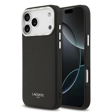 Etui iPhone 17 Pro Max Lacoste Champs Élysées - kompatybilne z MagSafe - czarne
