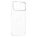 iPhone 17 Pro Max Momax CaseForm Lite MagSafe Case - przezroczysty biały
