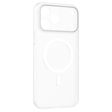 iPhone 17 Pro Max Momax CaseForm Lite MagSafe Case - przezroczysty biały