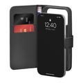 Etui portfelowe iPhone 17 Pro Max z 2 miejscami na karty Puro - czarne