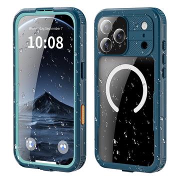 iPhone 17 Pro Max Redpepper IP68 Magnetyczna wodoodporna obudowa - niebieski