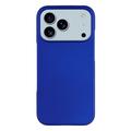 iPhone 17 Pro Max Gumowane Etui z Tworzywa - Błękit