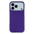 iPhone 17 Pro Max Gumowane Etui z Tworzywa - Fiolet