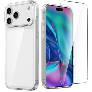 iPhone 17 Pro Max Etui z TPU i Szkło Hartowane Saii 2-w-1