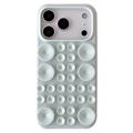 Silikonowe etui iPhone 17 Pro Max z przyssawką - zielone