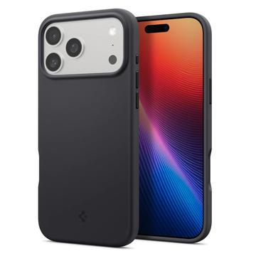Etui iPhone 17 Pro Max Spigen Silicone Fit MagFit - czarny