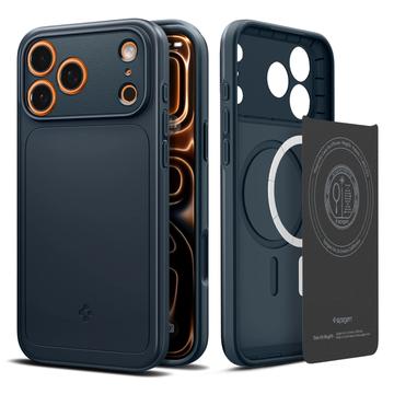 Etui z MagSafe iPhone 17 Pro Max Spigen Thin Fit Mag - Łupek metalowy