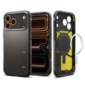 iPhone 17 Pro Max Etui Spigen Tough Armor T Mag - Stalowy