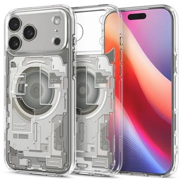 iPhone 17 Pro Max Etui Spigen Ultra Hybrid Mag - Natural Titanium / Zero One