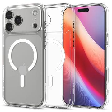 iPhone 17 Pro Max Etui Spigen Ultra Hybrid Mag - Biel / Przezroczysty