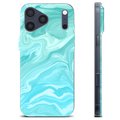 Etui TPU - iPhone 17 Pro Max - Błękitny Marmur