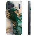Etui TPU - iPhone 17 Pro Max - Jadeitowy Marmur