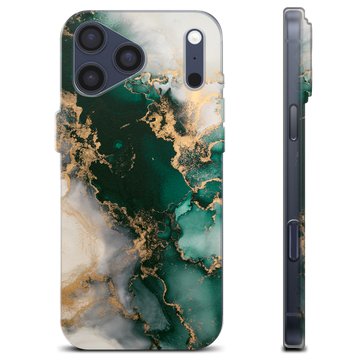 Etui TPU - iPhone 17 Pro Max - Jadeitowy Marmur