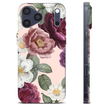 Etui TPU - iPhone 17 Pro Max - Romantyczne Kwiaty