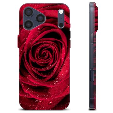 Etui TPU - iPhone 17 Pro Max - Róża