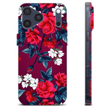 Etui TPU - iPhone 17 Pro Max - Vintage Kwiaty