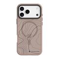 Etui hybrydow iPhone 17 Pro Max Tactical MagForce Hyperstealth Sika - kompatybilny z MagSafe - brązowy