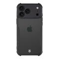 iPhone 17 Pro Max Tactical Quantum Stealth Etui ze wzmocnionymi narożnikami - przezroczyste / czarne