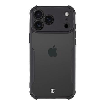 iPhone 17 Pro Max Tactical Quantum Stealth Etui ze wzmocnionymi narożnikami - przezroczyste / czarne